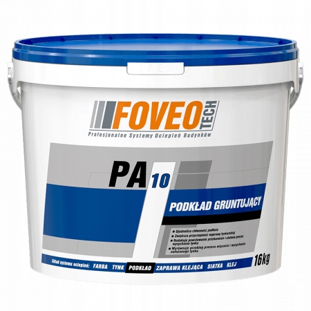 Podkład Gruntujący Pod Tynk Akrylowy PA10 8kg