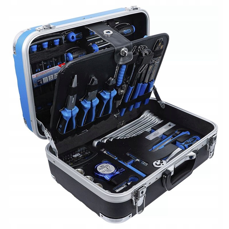 Kufrík na náradie s kompletom nástrojov 106 ks Bgs 15505
