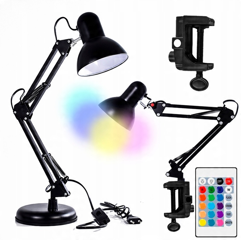 

Dla Dziecka Lampka Na Biurko Retro Kreślarska +rgb