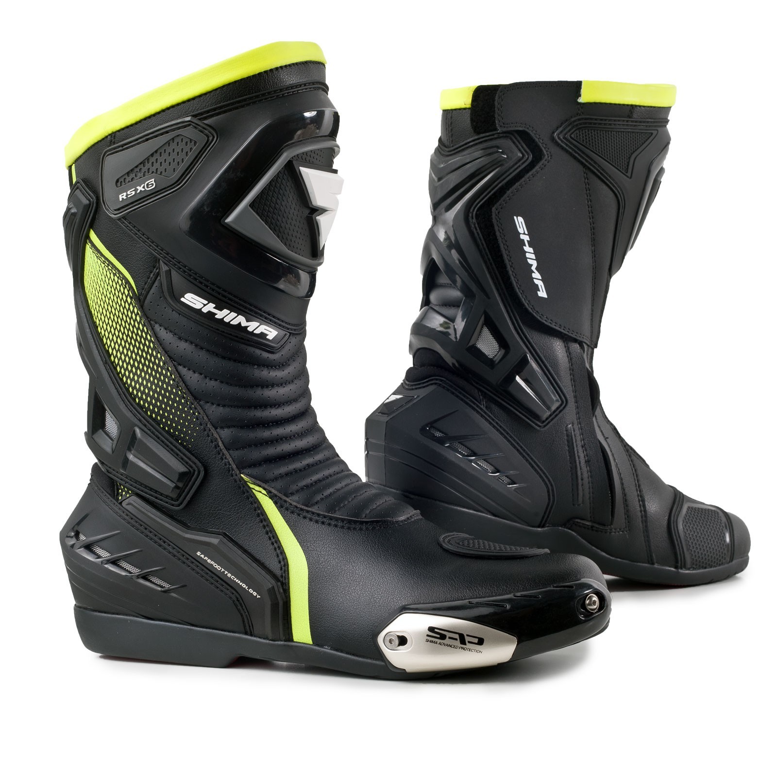 Športové motocyklové topánky Shima RSX-6 Yellow Fluo 41