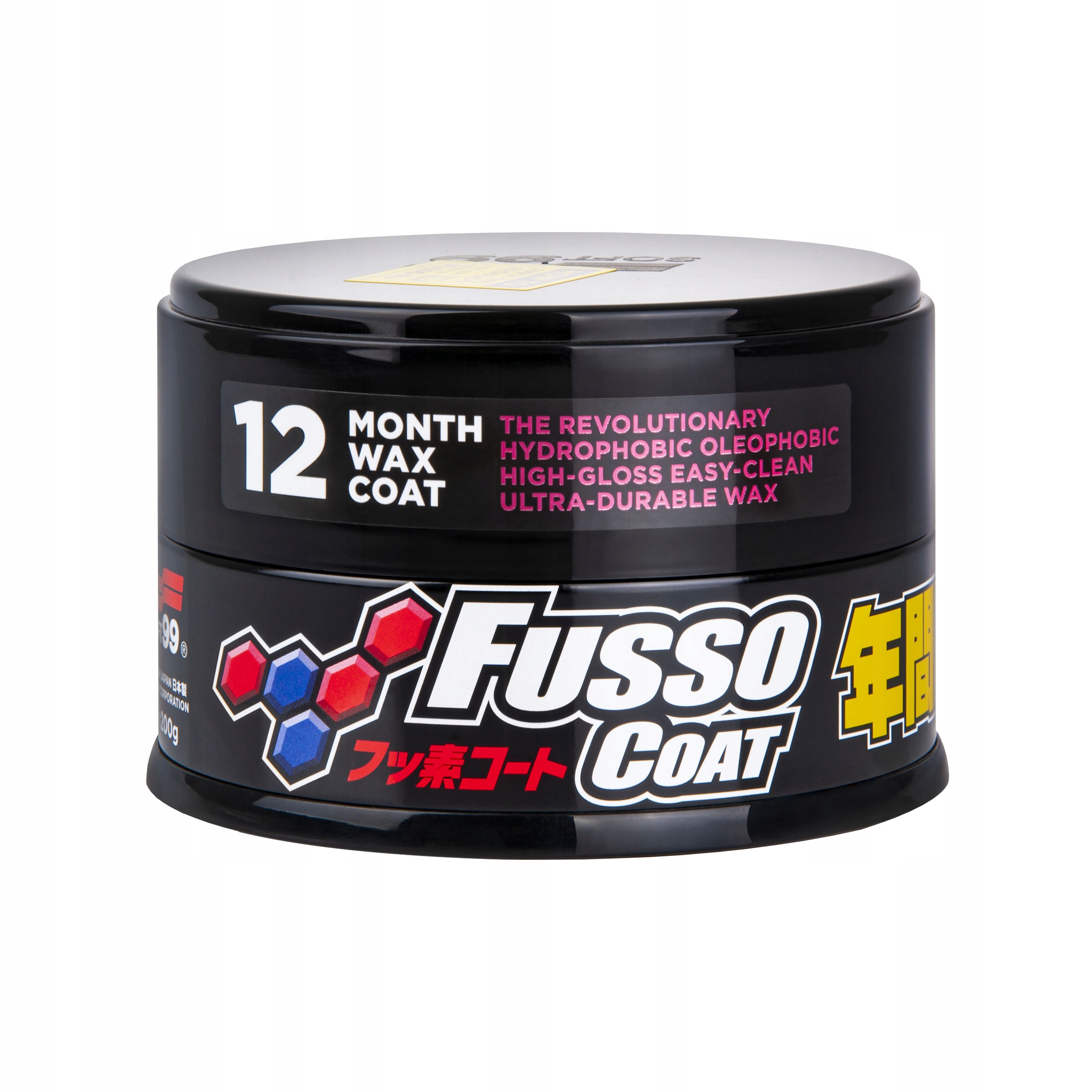 SOFT99 Fusso Coat Dark 12M Wosk Samochodowy Powłoka Hydrofobowa Do Auta
