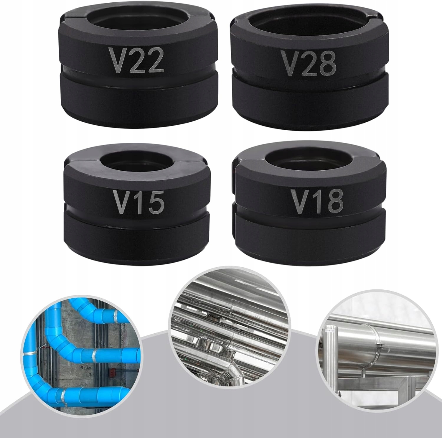 Matrice Kameny Pro Krimpovačku trubek 15 18 22 28 sada matric Typ V