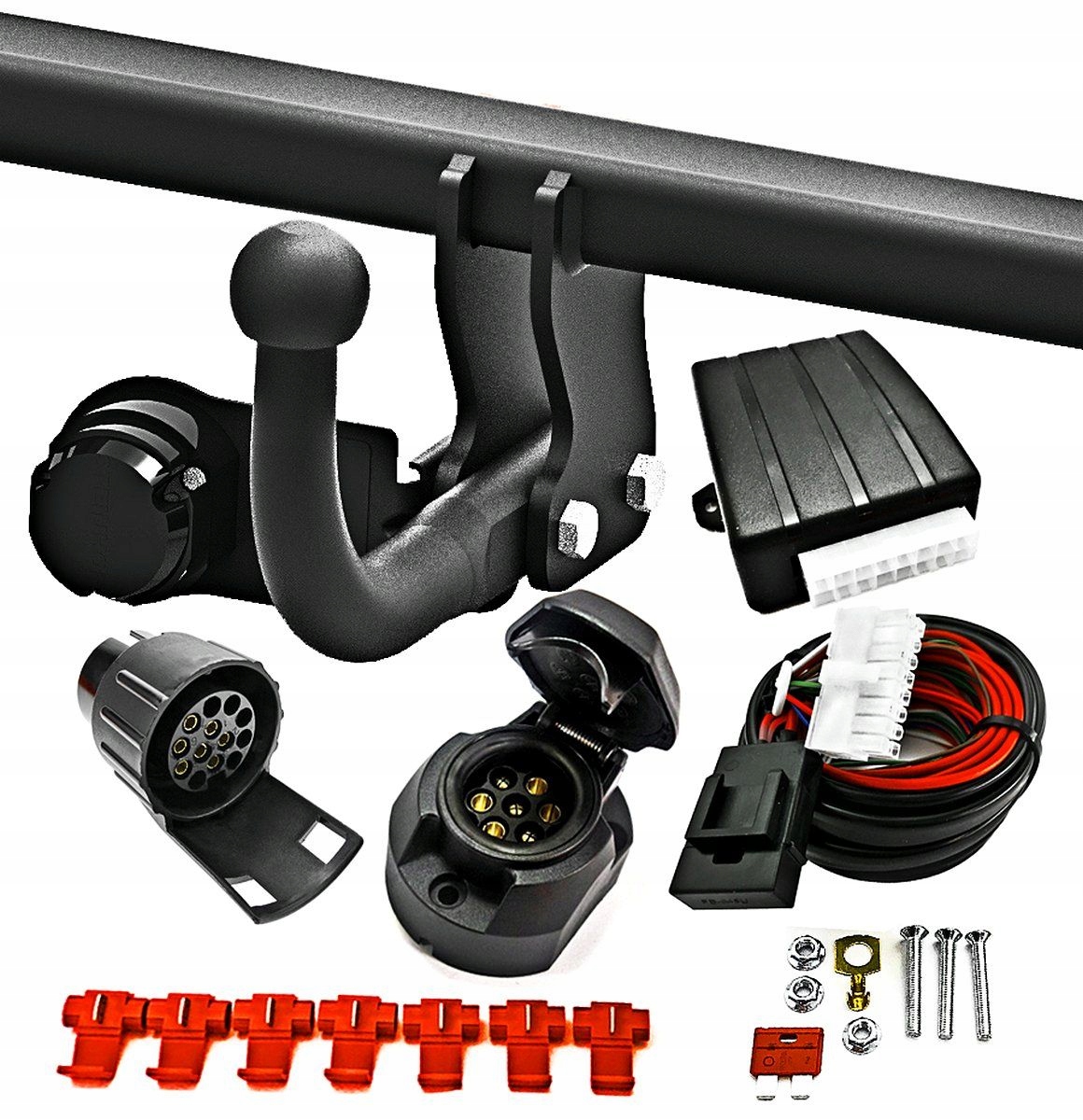 Hak holowniczy+MODUL7pin Fiat Punto od 2012-2018r