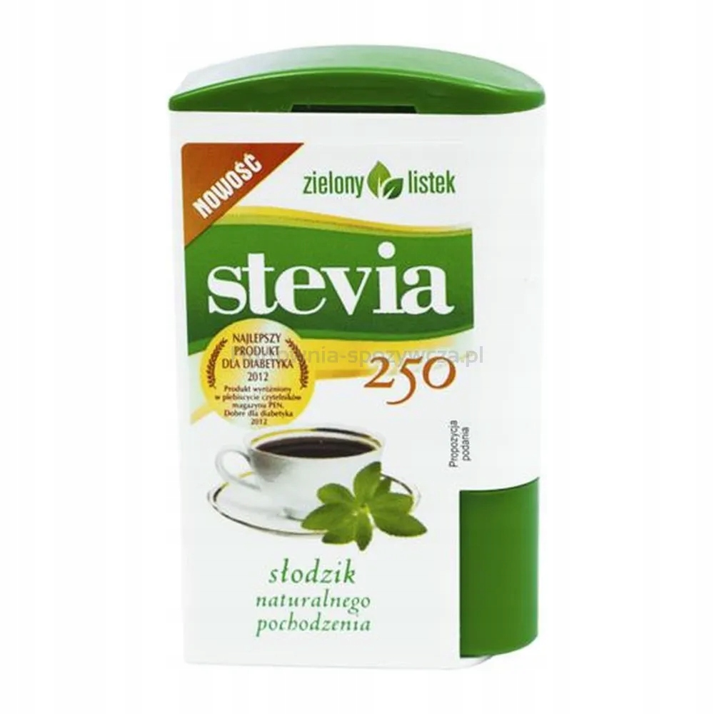 Levně Sladidlo 250 tablet Stevia Zielony Listek