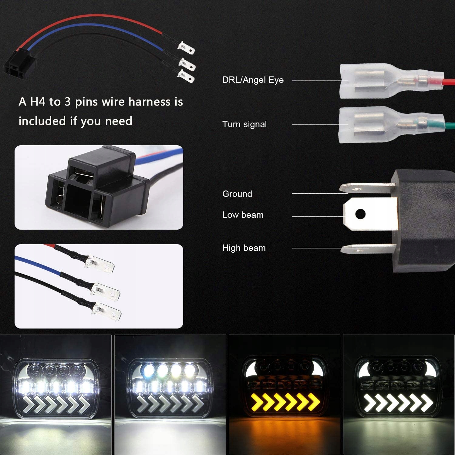 REFLEKTOR LAMPA LED PRZEDNIA HOMOLOGACJA MOTOCYKL EAN (GTIN) 6975100828509