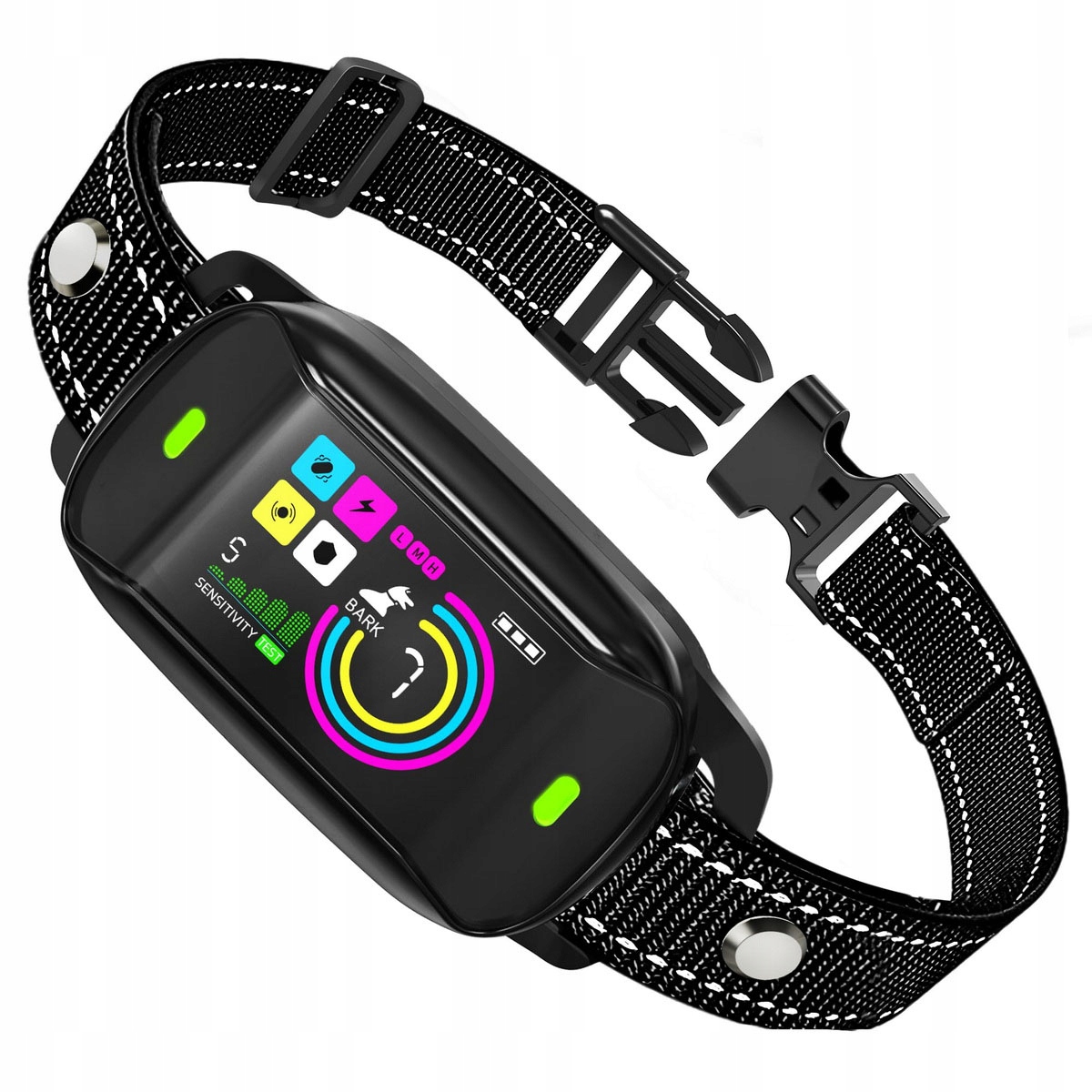 Levně Elektrický Protištěkací Obojek Pro Psa, Obojek Utišující Dotykový Displej