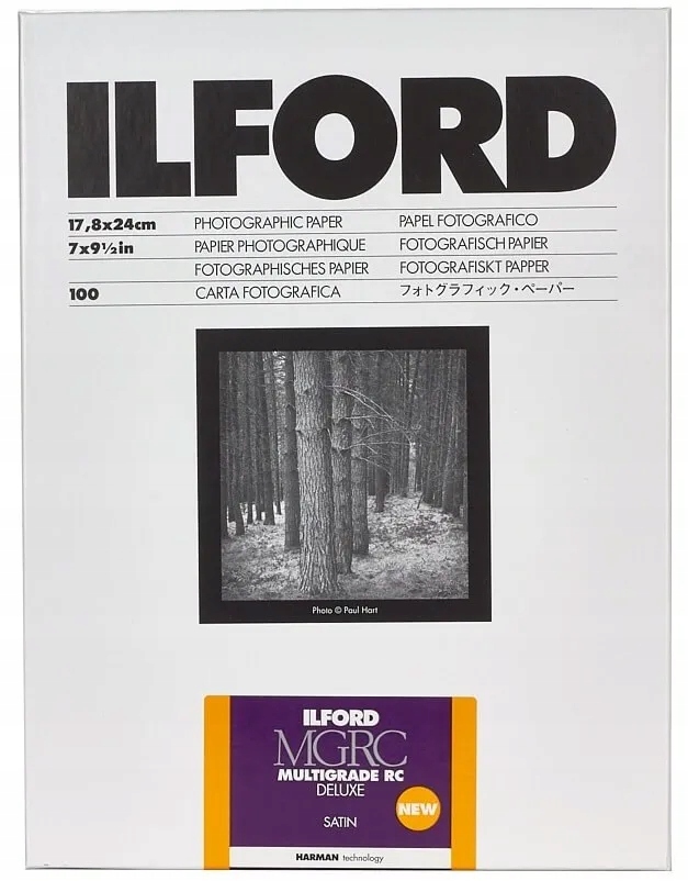 Ilford Deluxe V Mg 9x13/100 25M papier fotograficzny czarno-biały matowy