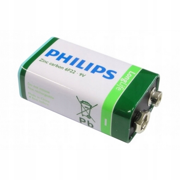 

Bateria Philips 9V 6F-22 Longlife 1szt.