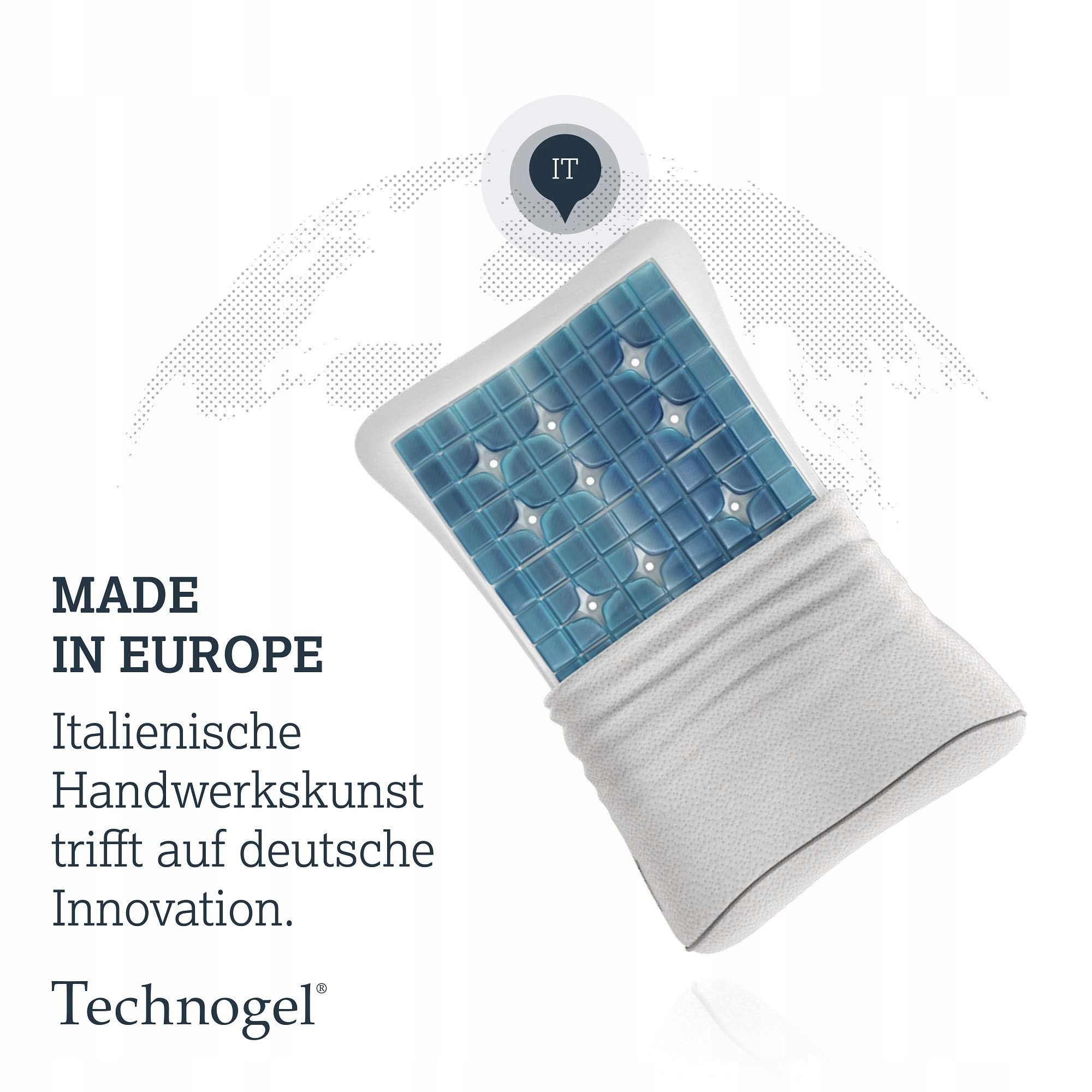 TECHNOGEL Anatomic Poduszka Ortopedyczna Wsparcie Szyi Dla Śpiących Na Boku — miniatura 9