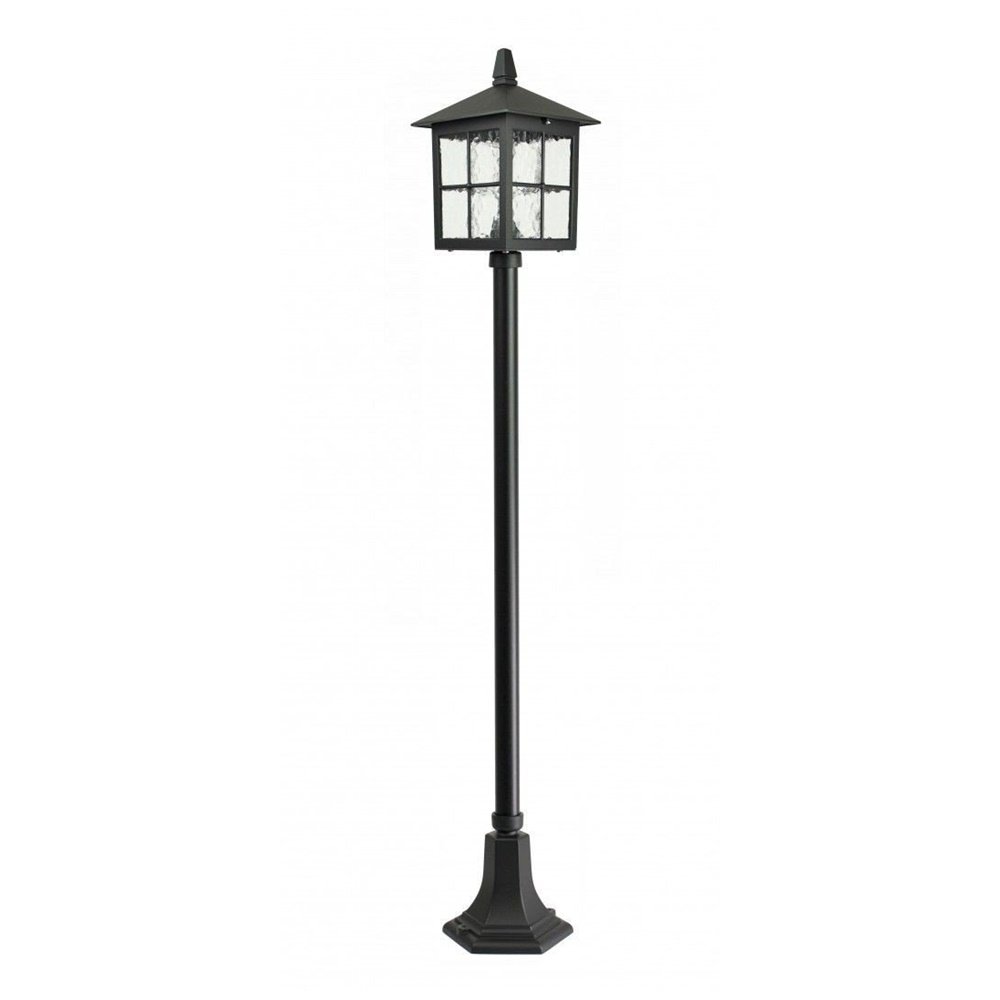 

Lampa stojąca ogrodowa czarna Wenecja 156 cm