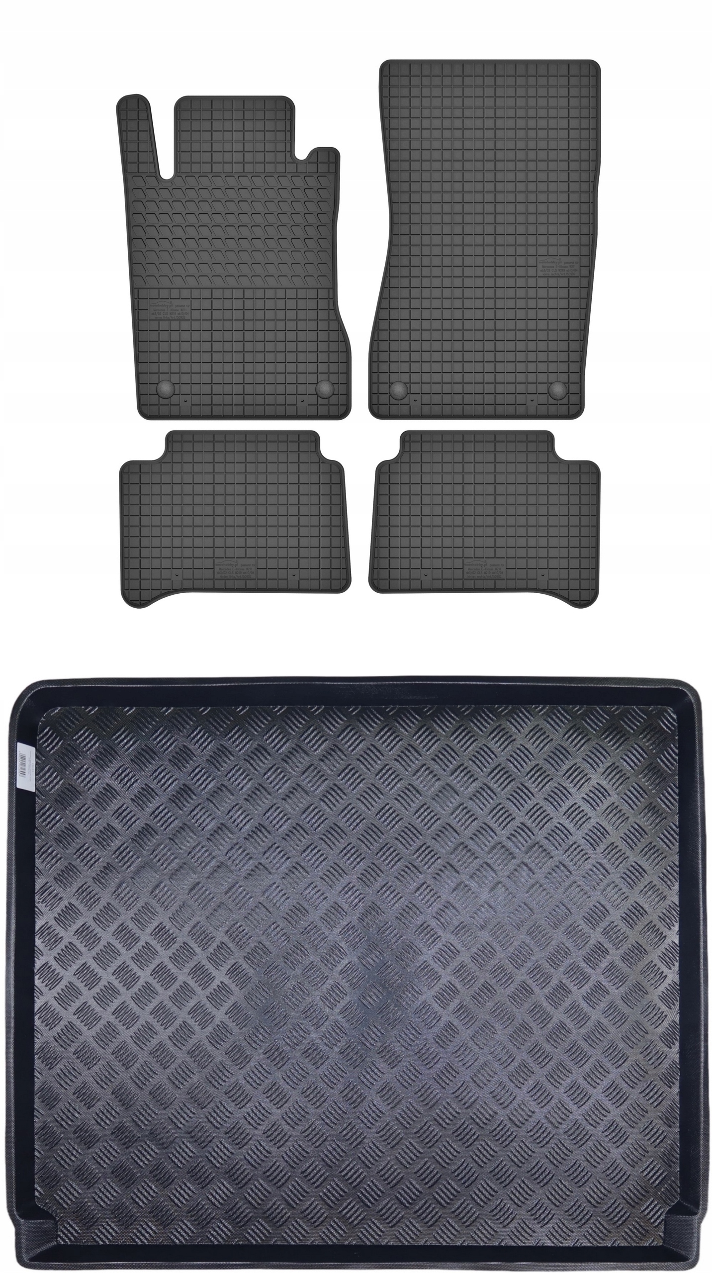 Koberce nosič pro: Mercedes E-class W211 2002-2009 kombi krátký