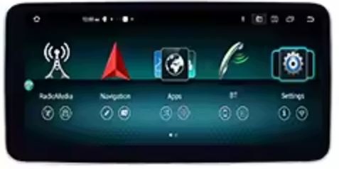 Radio Android Navigácia Mercedes A-trieda Gla G Cla Ntg 5.0 CarPlay Gps