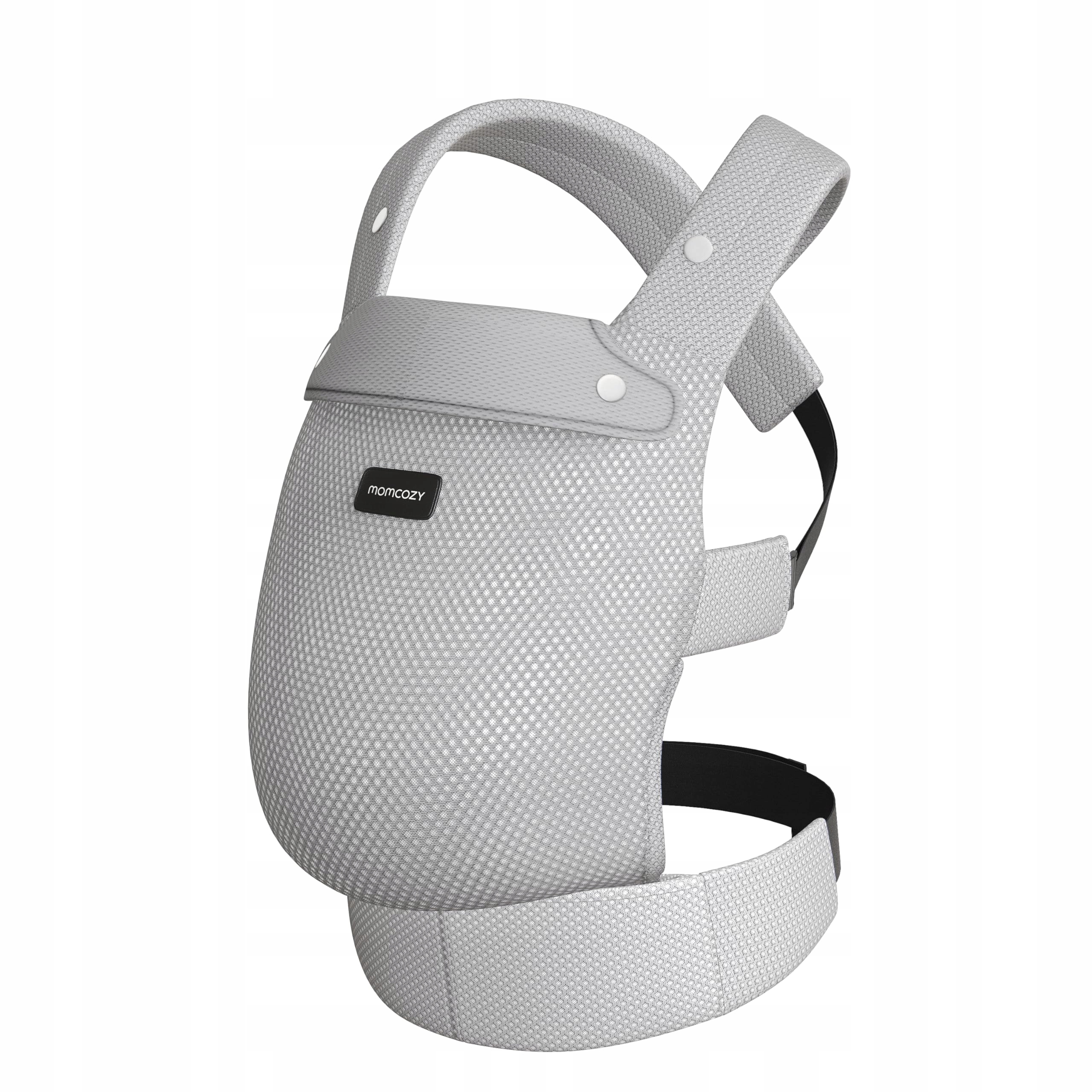 Momcozy Nosidełko dla Niemowląt 3–20 kg, Ergonomiczne, Lekkie, Szare
