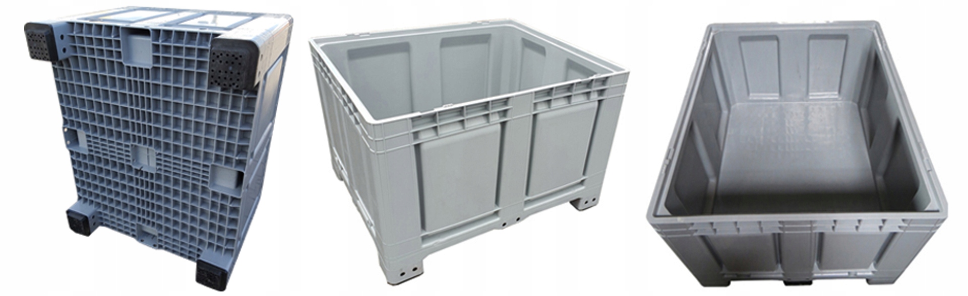 POLSKA SKRZYNIOPALETA PEŁNA PLASTIKOWA 4 STOPY Kod producenta k12