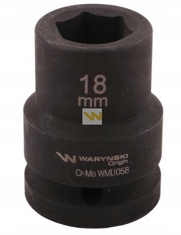 Nasadka udarowa sześciokątna 3/4" 18 mm