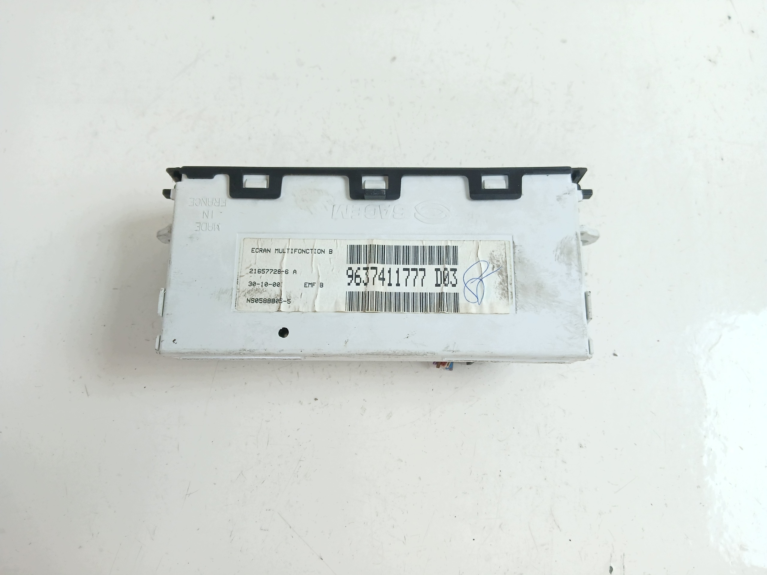 CITROEN XSARA II display clock 9637411777