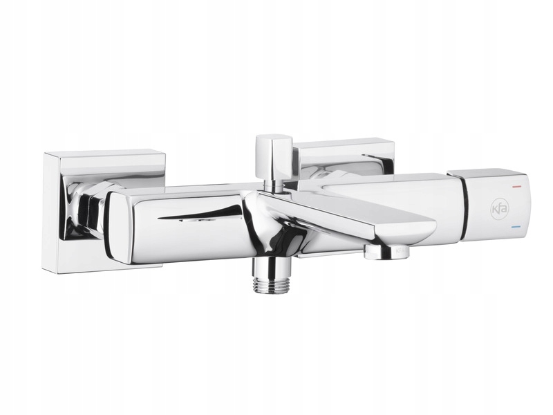 Bateria wannowa natynkowa Kfa Armatura Morganit 4924-010-00 Chrom