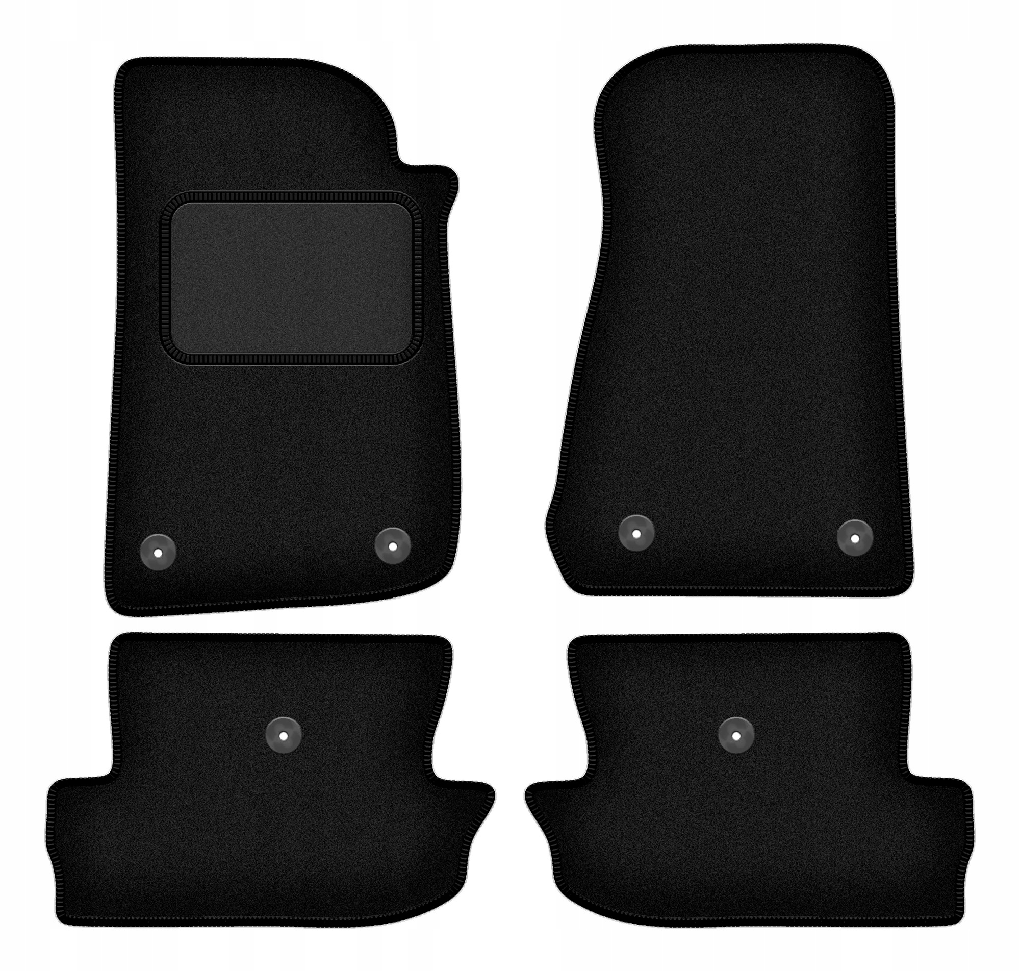 velurové autokoberce pro vůz: Jeep Wrangler IV terénní (2017-)