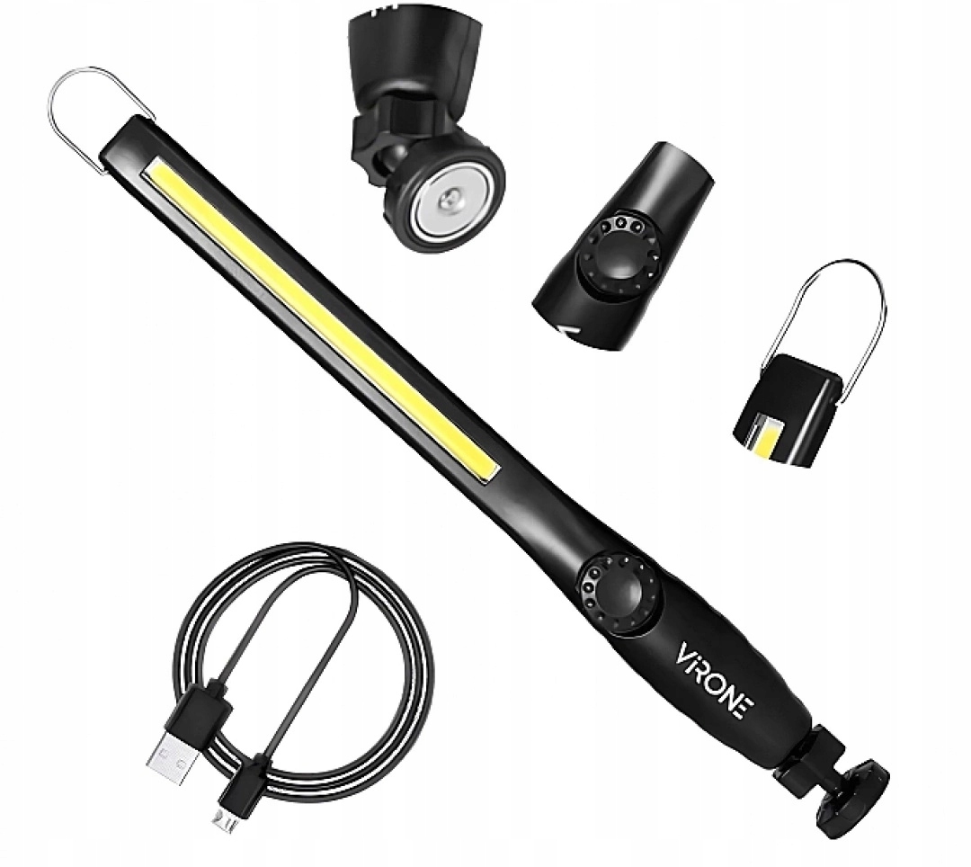 

Latarka Lampa Warsztatowa Magnes Led 10W 400 lm