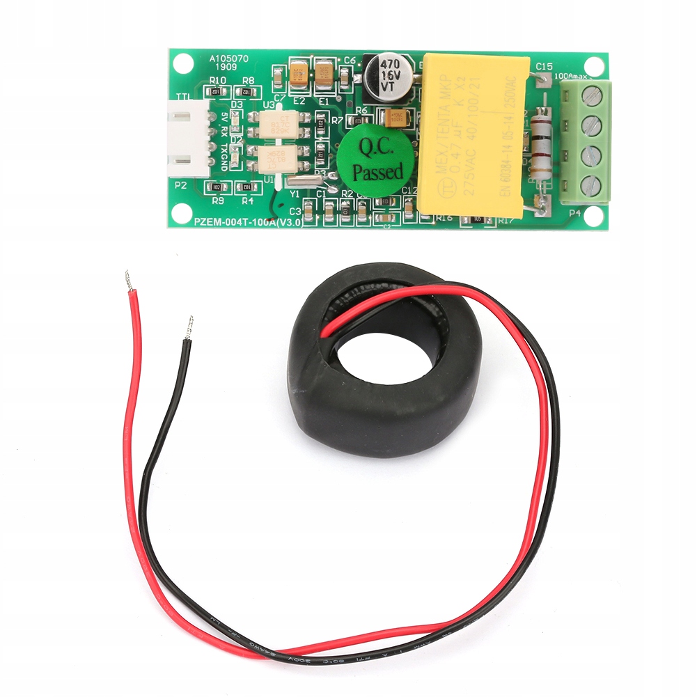 POMIAR ENERGII LICZNIK MONITOR ENERGII ELEKTRYCZNEJ PZEM-004T 100A V1.0