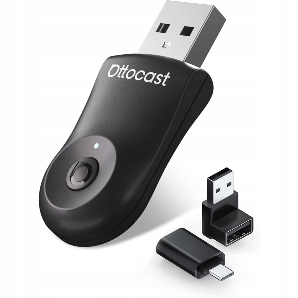 Ottocast Mini 2w1 Bezprzewodowy CarPlay Android Auto Adapter CA505-T