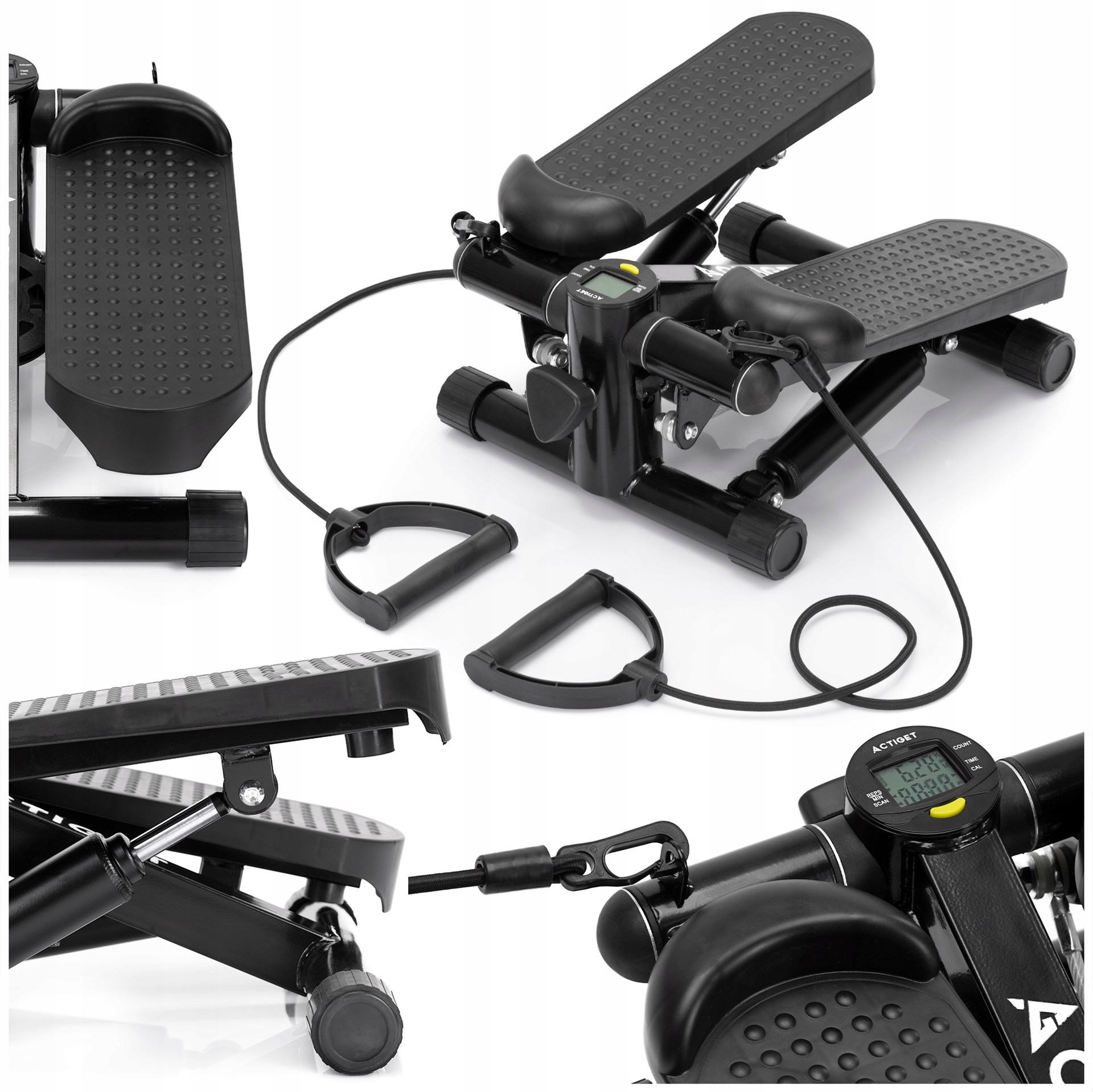 СТЕПЕР ДЛЯ ВПРАВИ З ФІТНЕС-СТЕП ПРЯМИЙ СТЕПЕР З РК-ЛІЧИЛЬНИКОМ Бренд Springos