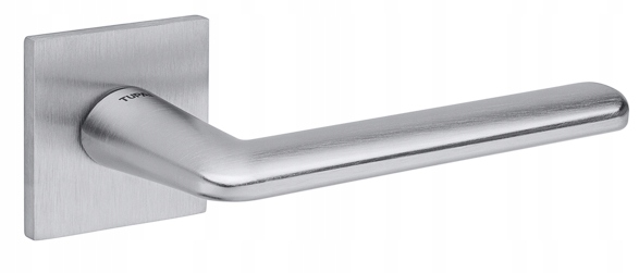 Štvorcová kľučka Tupai 3098 5SQ-96 chróm saténová