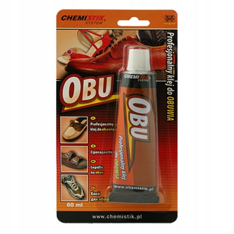 Klej Do Butów Obuwia Profesjonalny Stik Obu 60ML
