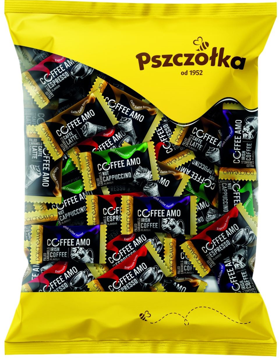 Конфеты пчела кофе Amo 1 кг