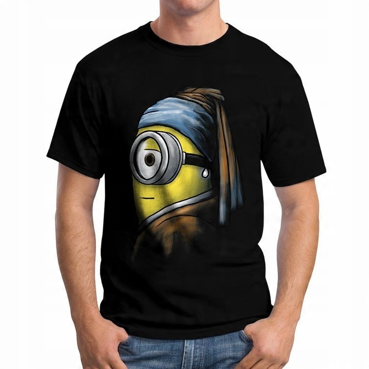 

Koszulka T-Shirt Minionki Gru Banana Geek L