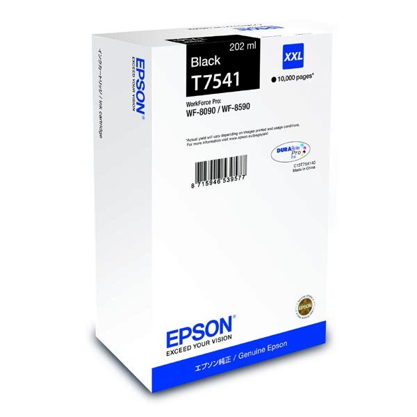 Atrament Epson T7541 C13T754140 čierny (black)