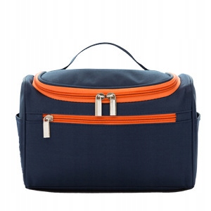 

Kosmetyczka podróżna męska granatowa kuferek