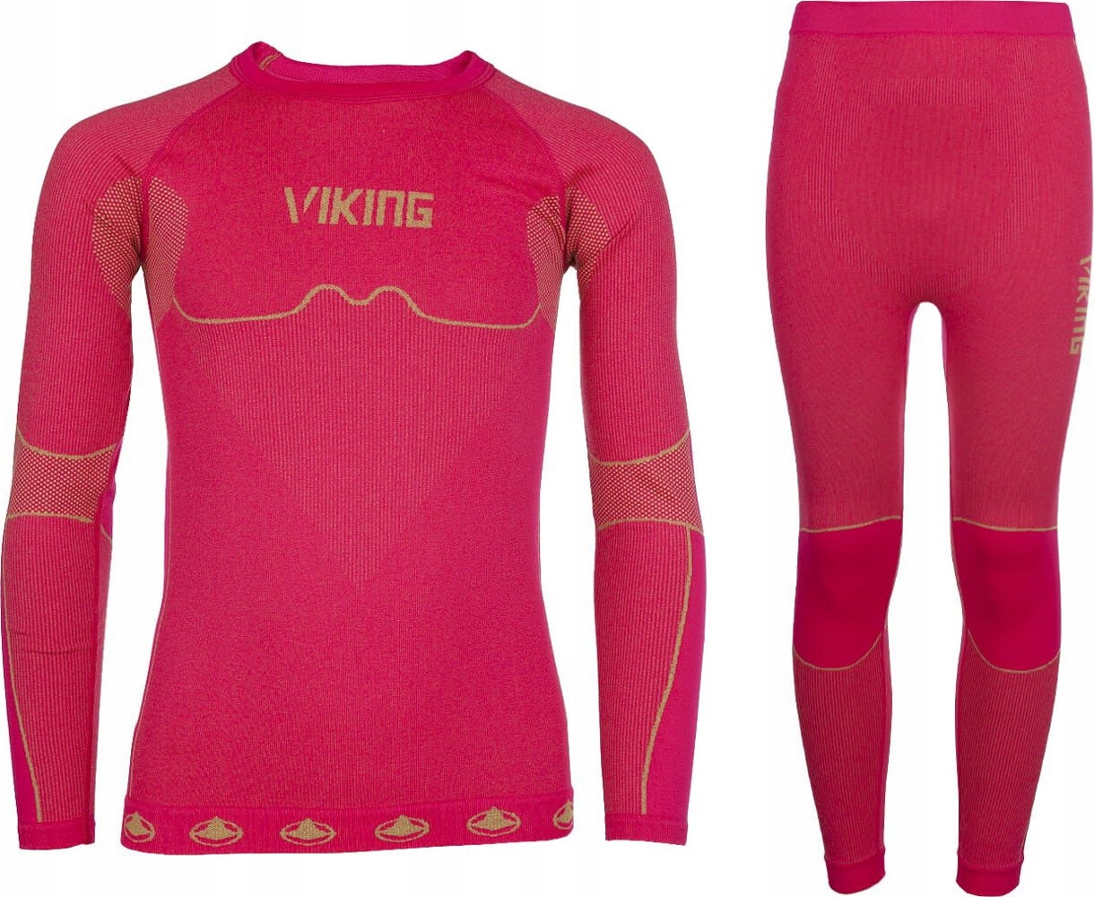 Termoaktivní Spodní Prádlo Pro Děti Viking Riko Růžové 50 r 128-140 Cm