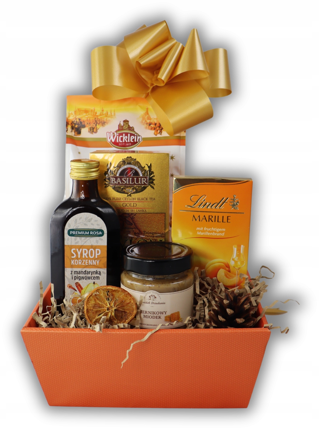 Levně Dárkový koš Aroma vánoční Dárek Vánoční sada pro rodinu blízkých