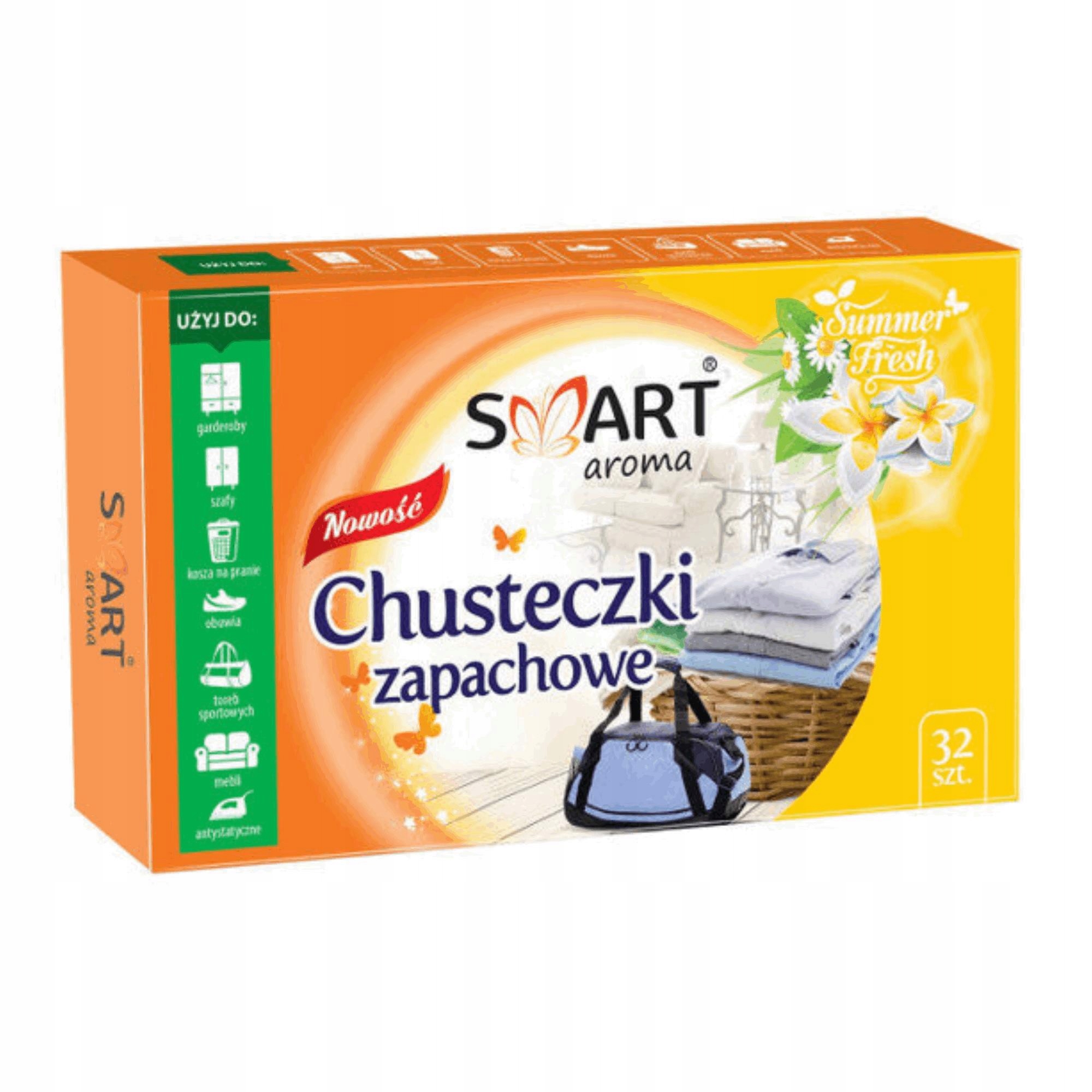 

Smart Chusteczki Aroma (32) Summer Fresh