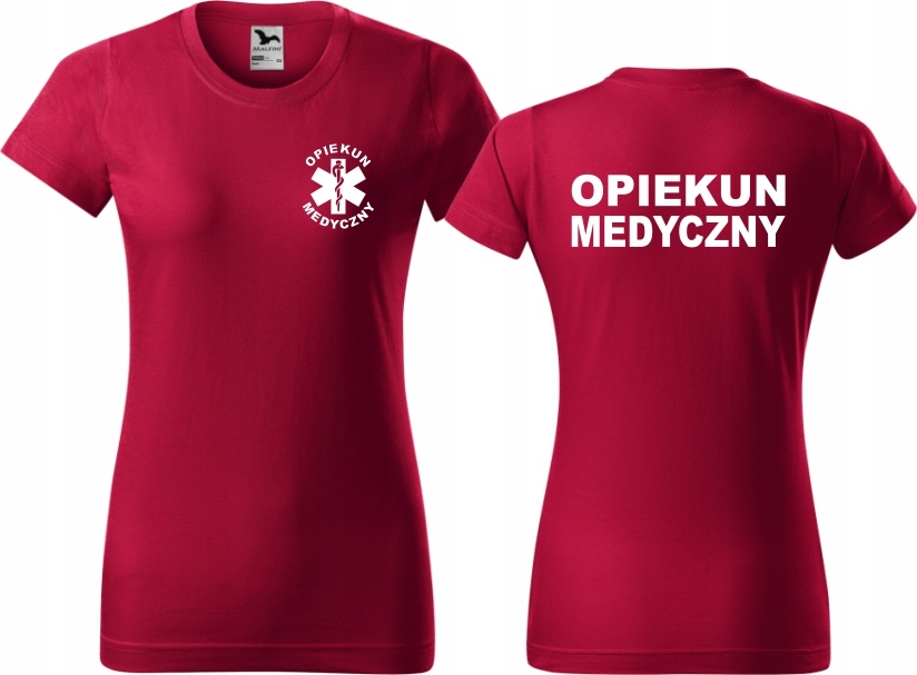 

Koszulka Medyczna Opiekun Medyczny Czerwona M