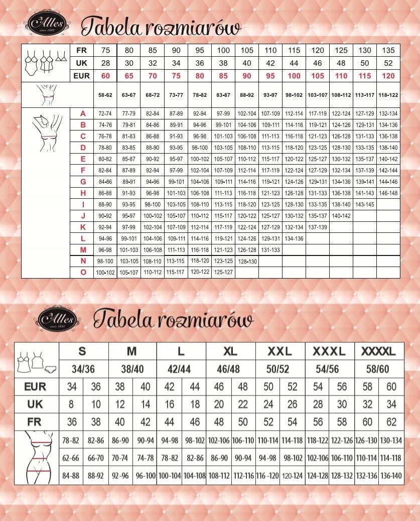 Biustonosz do karmienia Alles Elize 85G Rozmiar 85G