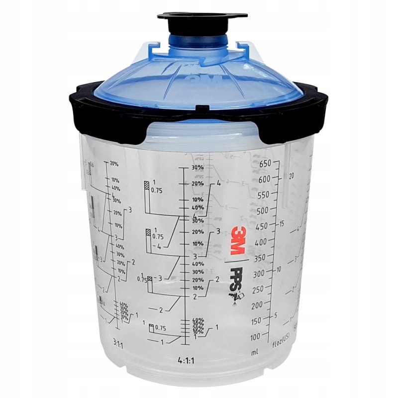 Sada pohárov na striekanie 3M 26000 Pps Séria 2.0 Standard 650 200 μ