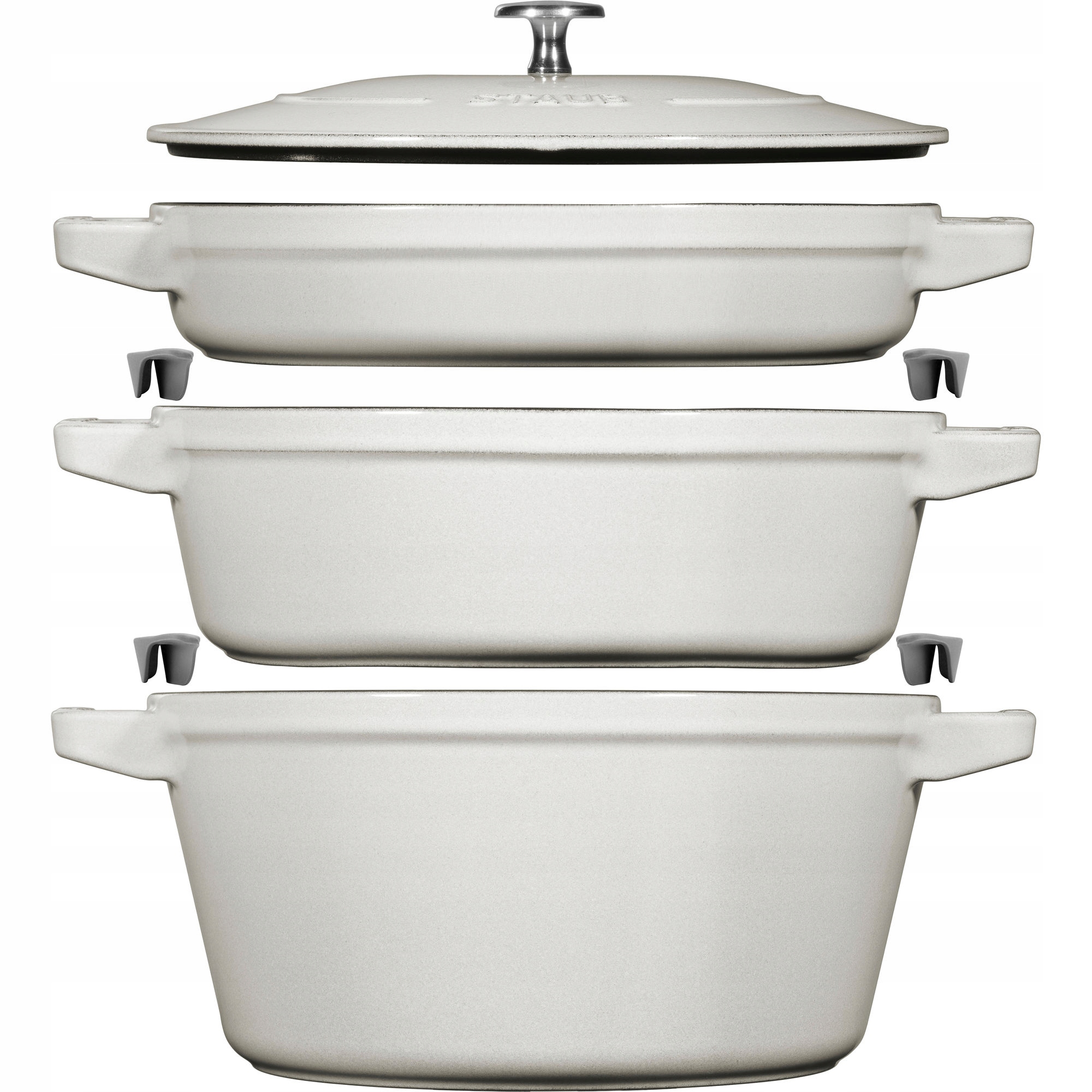 Staub sada liatinového riadu 24 cm – panvica, pekáč, cocotte