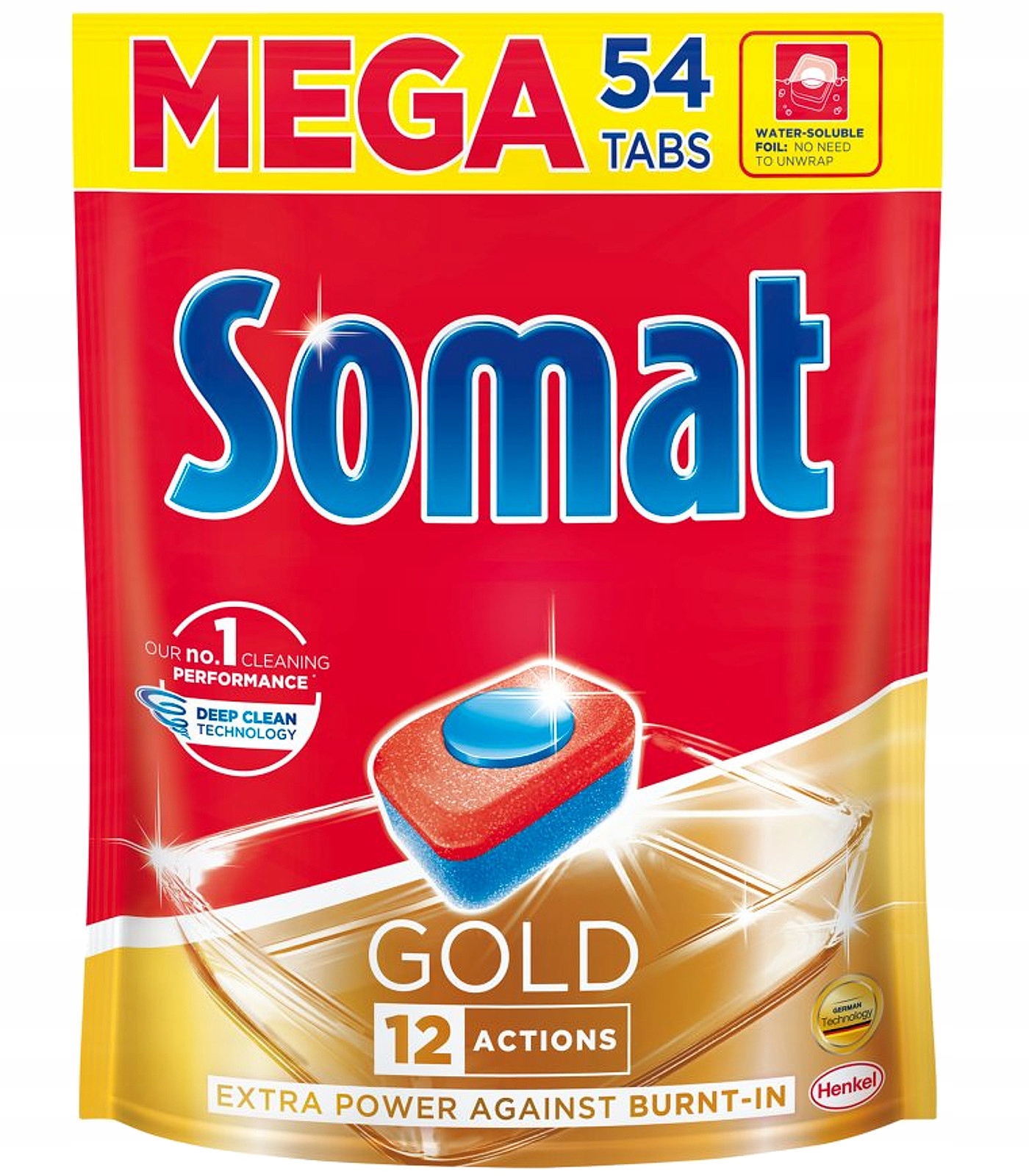 

Somat Gold Tabletki do Zmywarki Mega