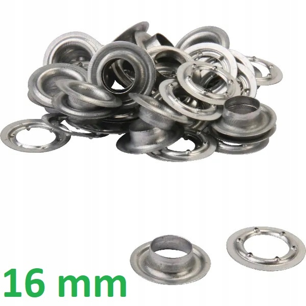 

Oczko plandekowe, 16 mm, do zakucia plandeki
