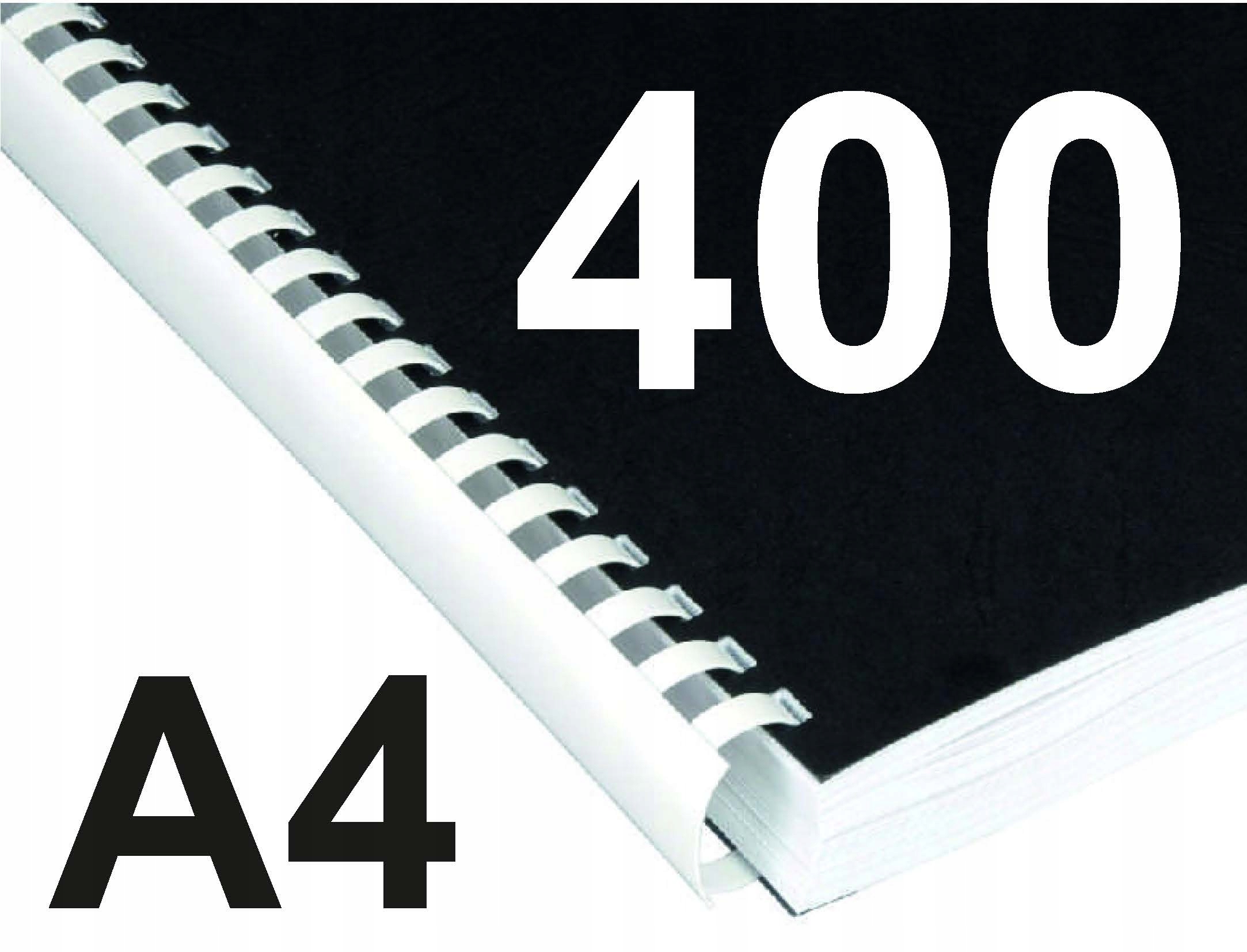 Druk Wydruk A4 mono do 400 stron + bindowanie