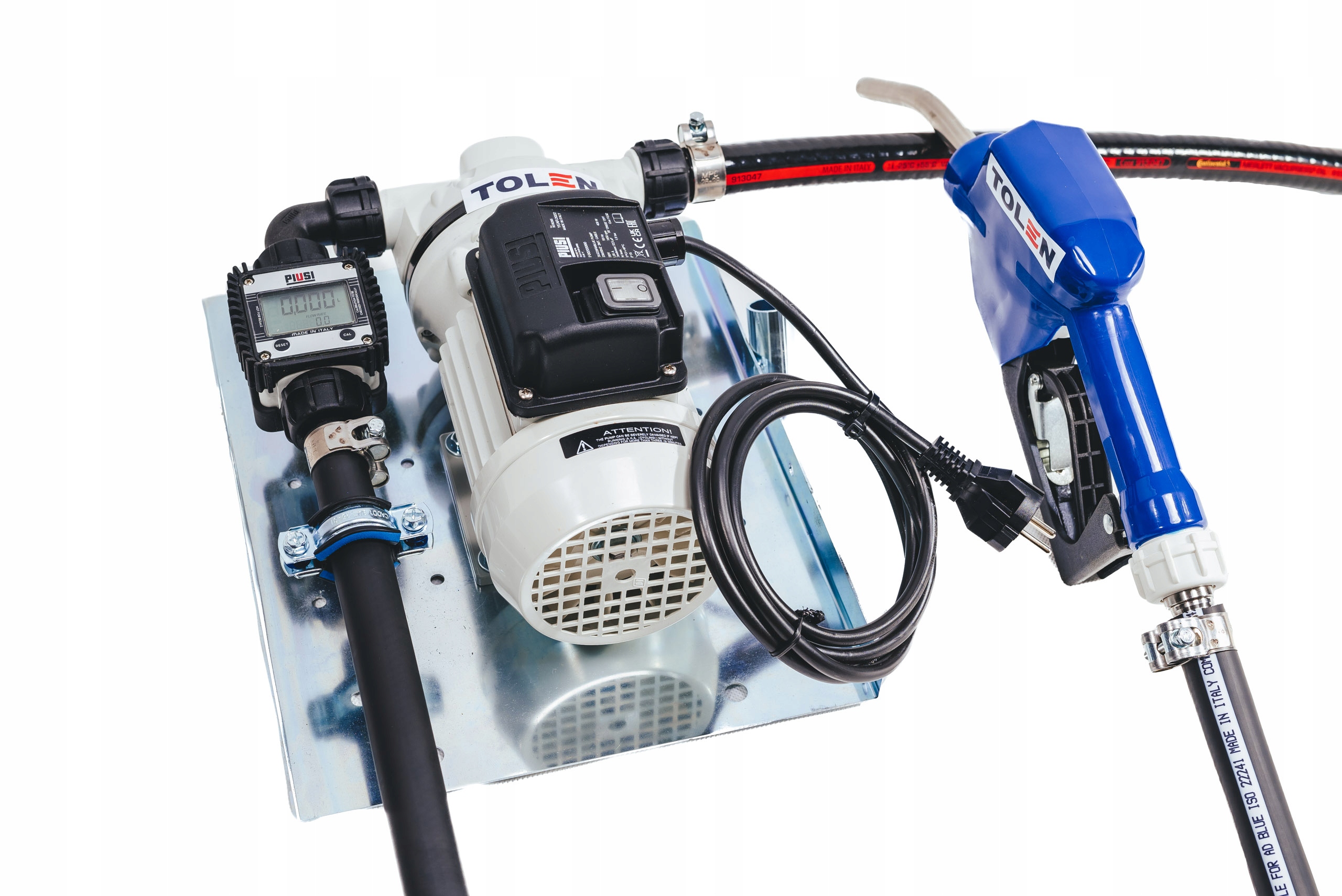 Dystrybutor AdBlue Pompa PIUSI 230V Mauser IBC Licznik K24 Pistolet Automat Marka Tolen