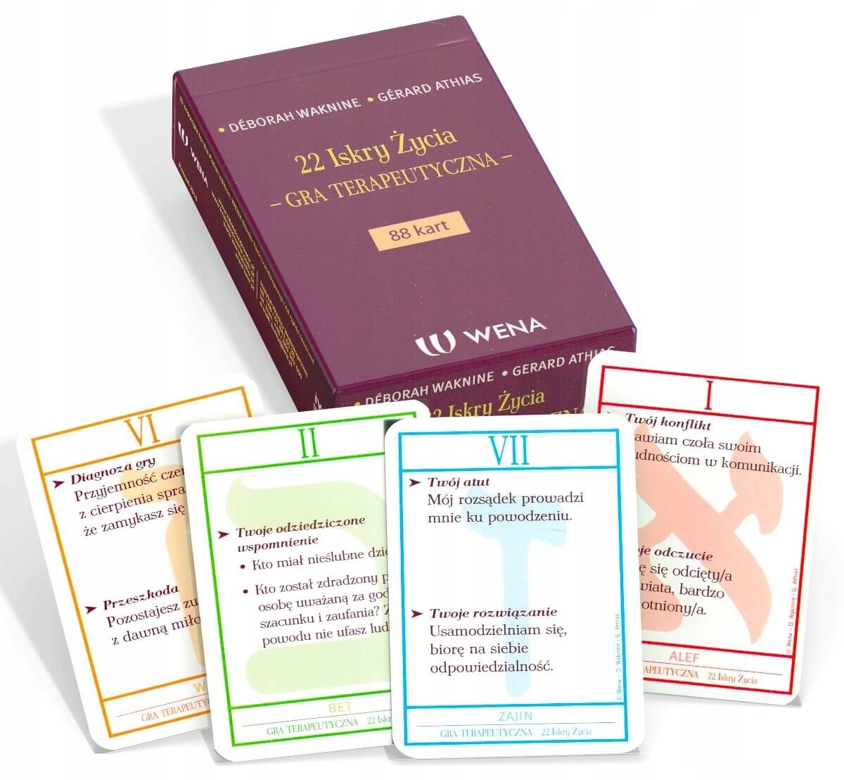22 ISKRY ŻYCIA. GRA TERAPEUTYCZNA - 88 KART EAN (GTIN) 9788393002757