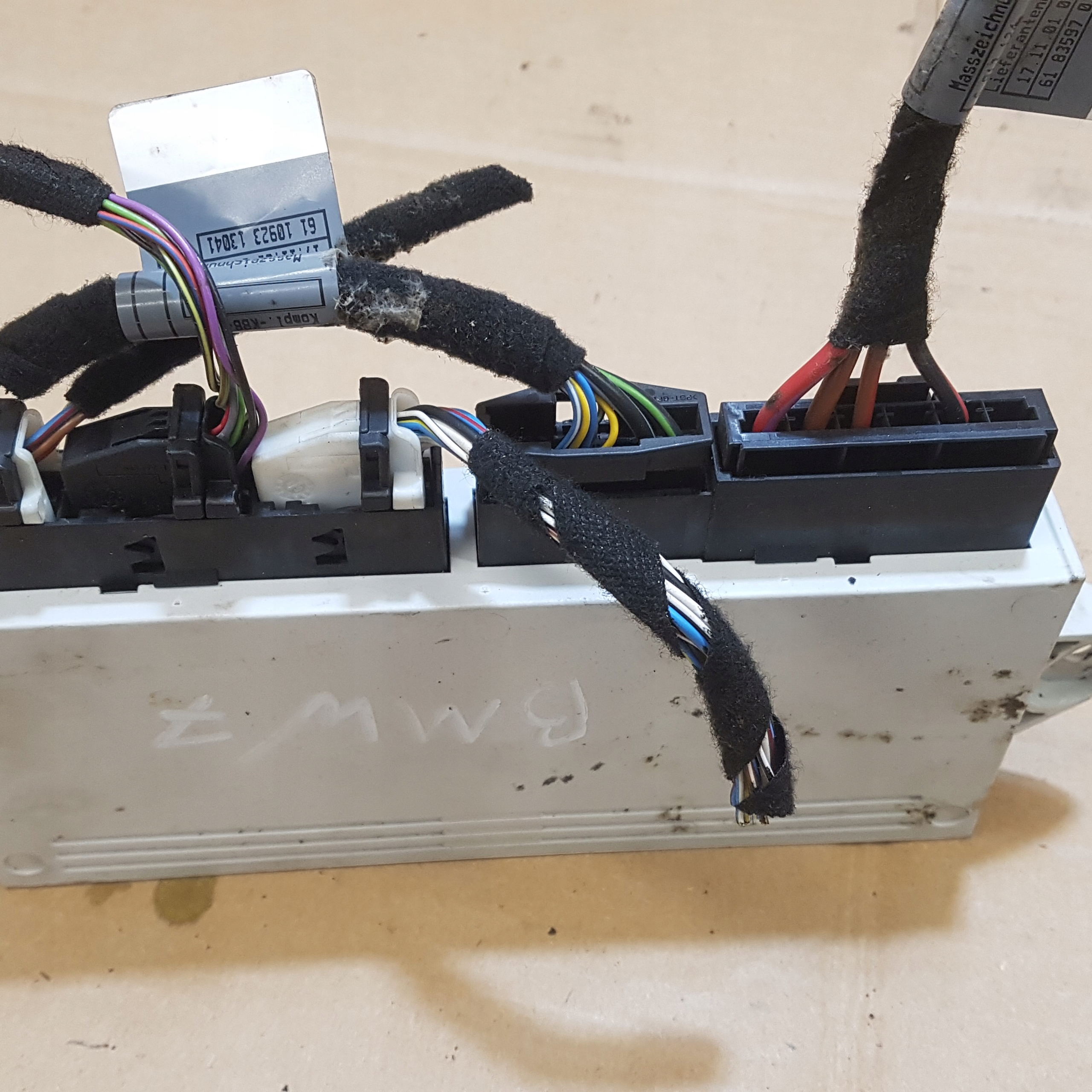 module control unit door left front BMW E65 69219819 5WK48001