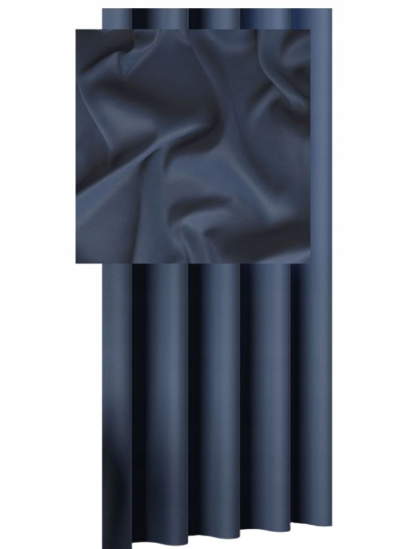 Hladké záclony Trvanlivé Závěs Vodotěsné s páskou Výběr barev š 250x100