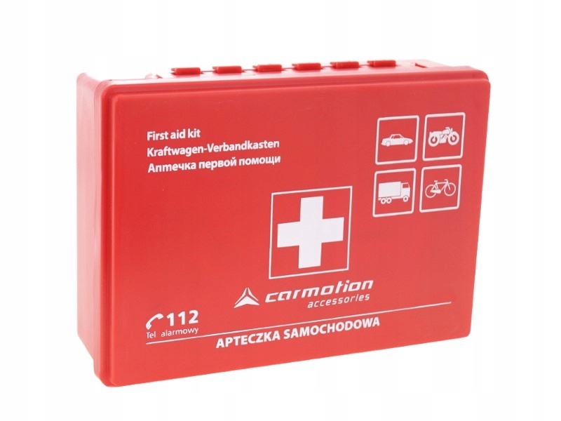 ZESTAW APTECZKA GAŚNICA TRÓJKĄT 3W1 Producent wyrobu medycznego Carmotion