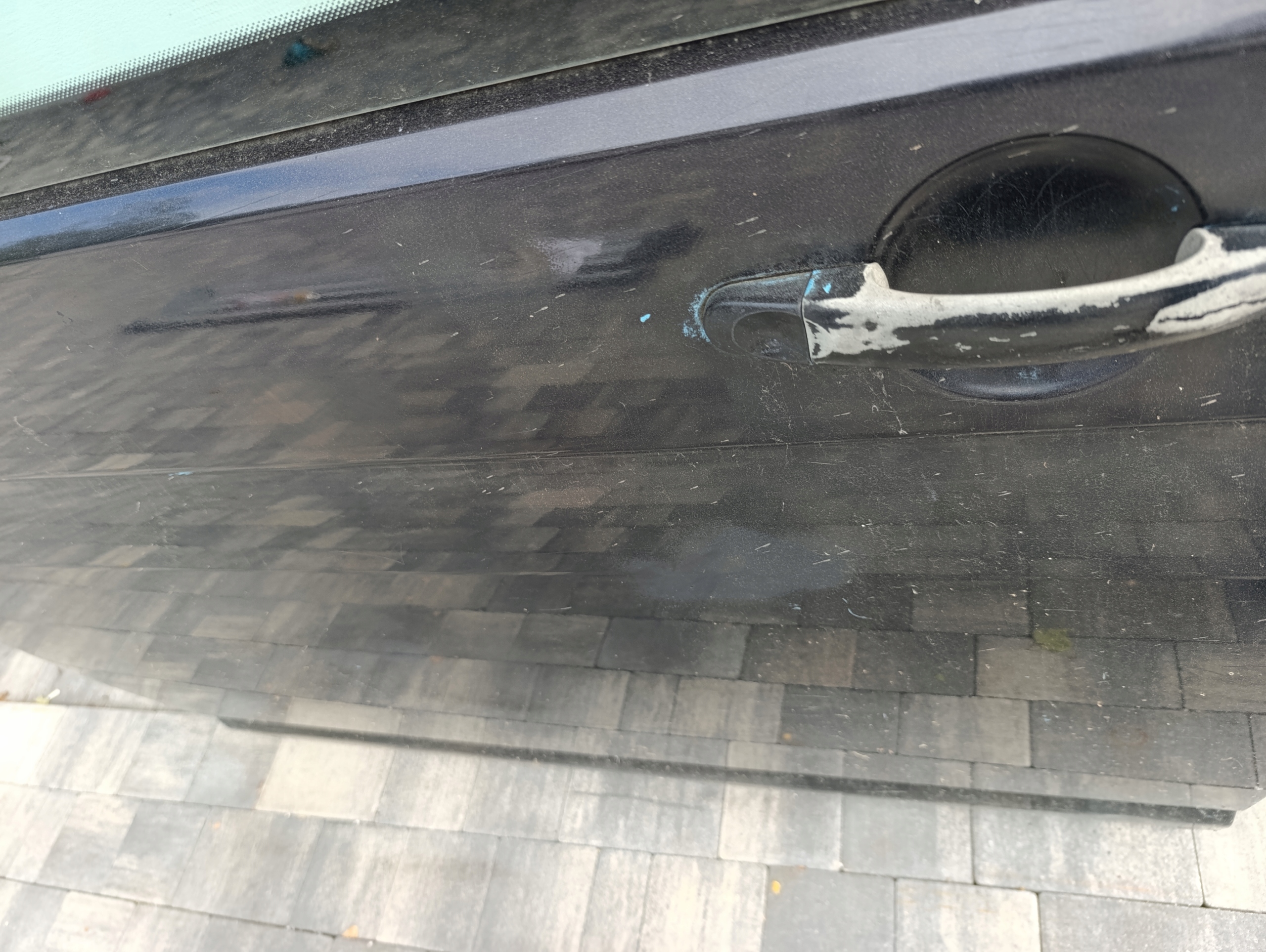 VW T5 Tür PRZESUWNE rechts schwarze