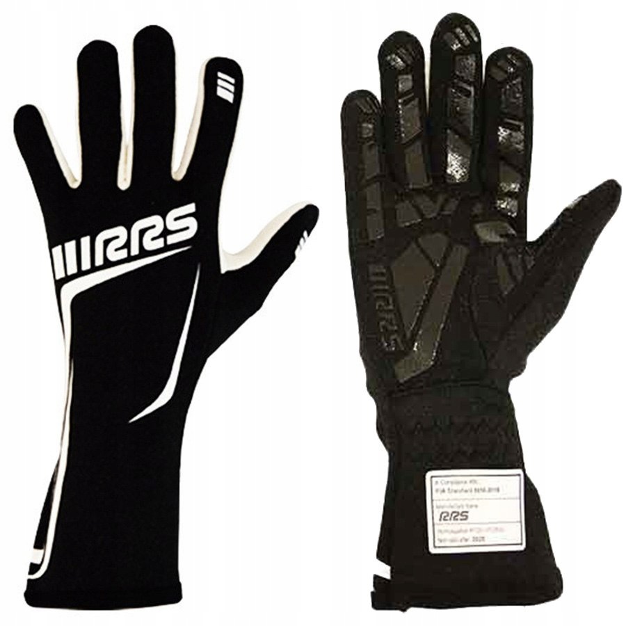 Rukavice Rrs Grip 2 Fia R.xxl (12) Černá Bílá