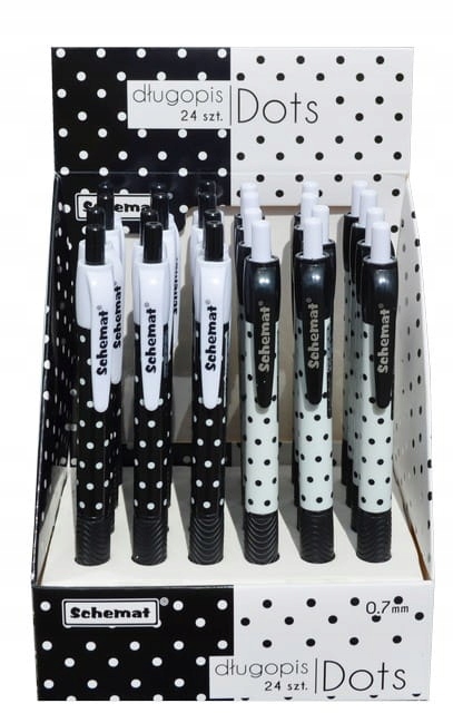 

Długopis 1653 Nr 636BW automatyczny